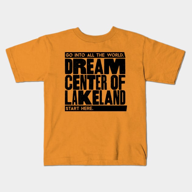 Dream Center of Lakeland Headline Black Kids T-Shirt by DreamCenterLKLD